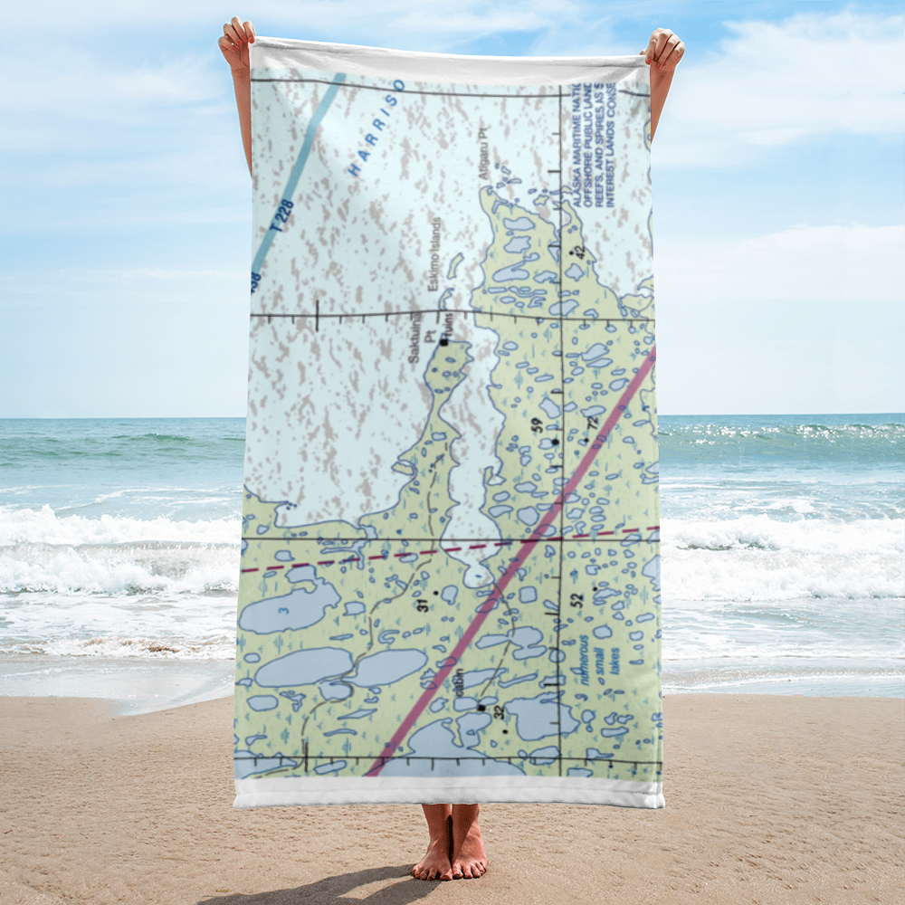 Kogru River (A41) VFR Sectional Towel 