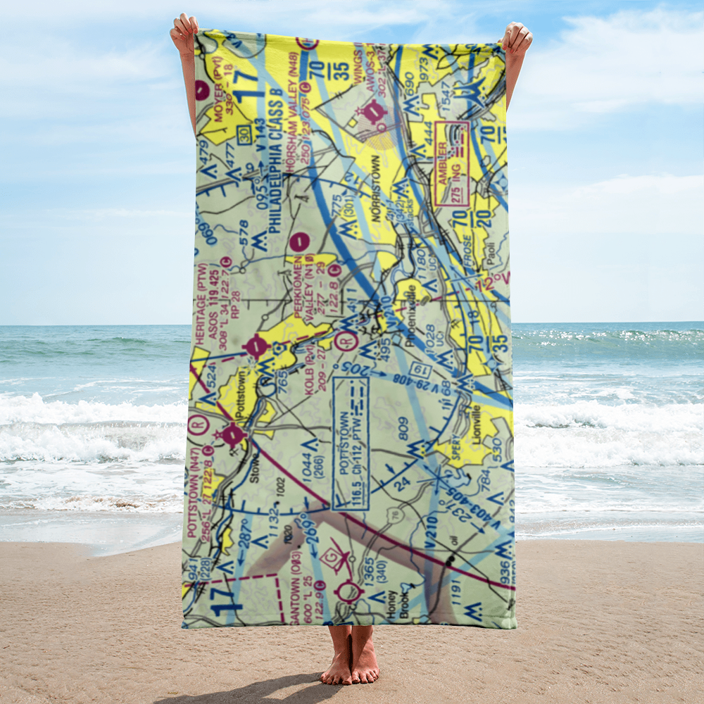 Kolb Airport (43PA) VFR Sectional Towel 