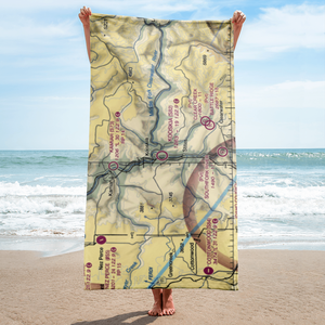 Kooskia Municipal Airport (S82) VFR Sectional Towel