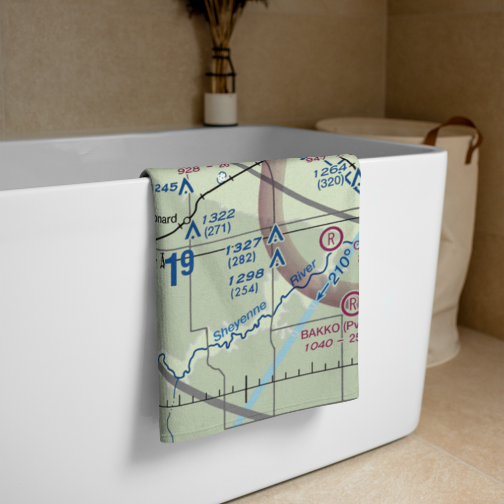 Kraig Farms Airport (NA05) VFR Sectional Towel 