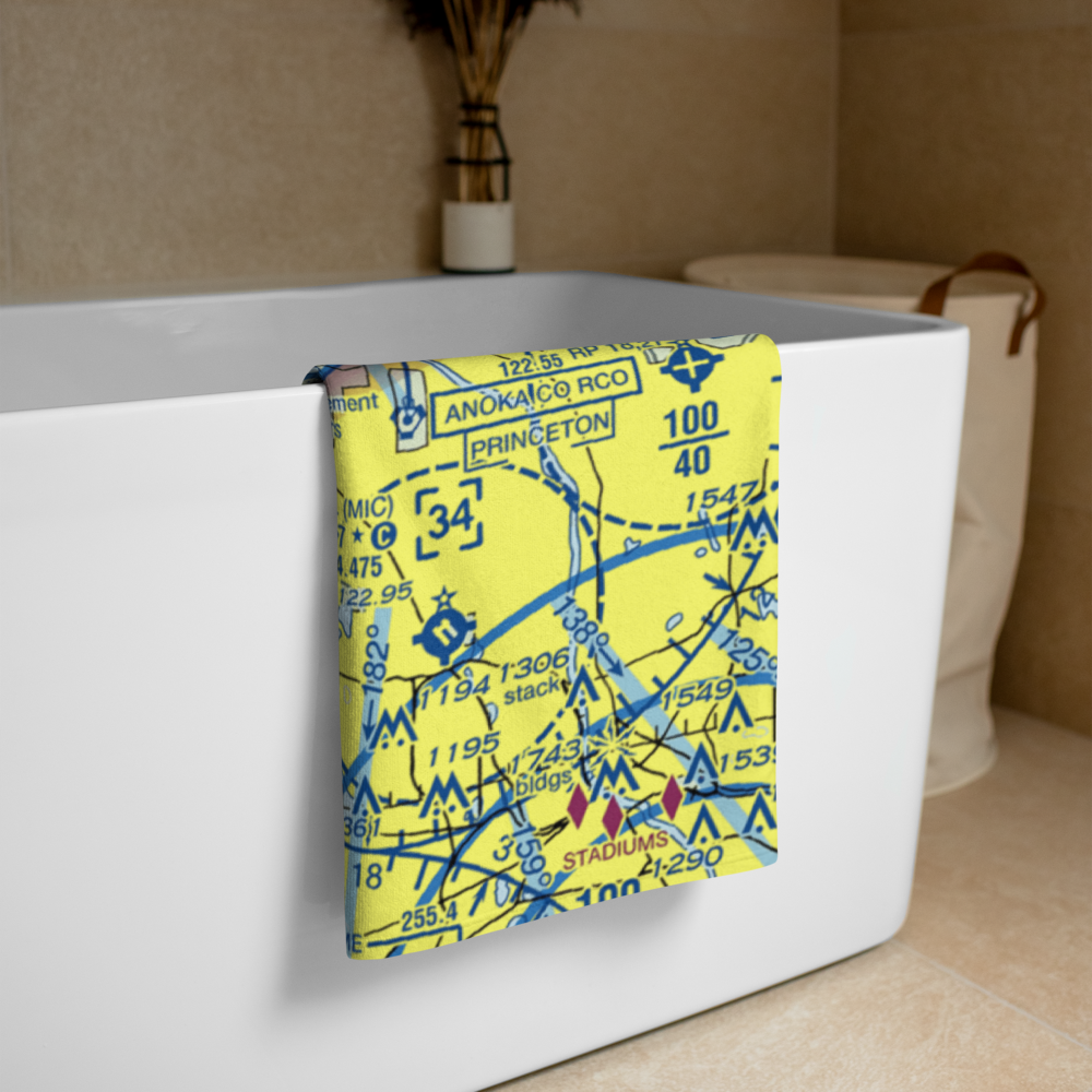 Kral's Personal Use Landing Field (42MN) VFR Sectional Towel 