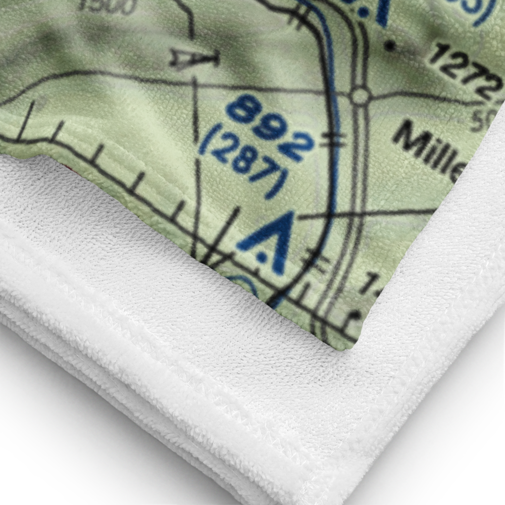 Krout Airport (4PS6) VFR Sectional Towel 