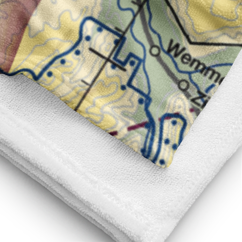 Krueger Airport (OR72) VFR Sectional Towel 