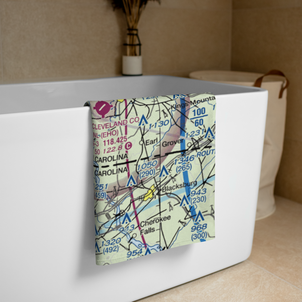 La Dolce Terra Airport (38SC) VFR Sectional Towel 