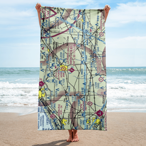 La Porte Municipal Airport (PPO) VFR Sectional Towel