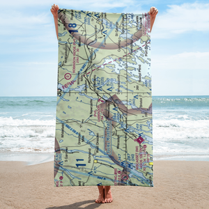 Labrador Landing Seaplane Base (74ME) VFR Sectional Towel