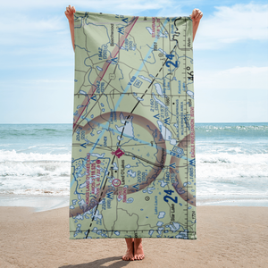 Lac Vieux Desert Seaplane Base (16WI) VFR Sectional Towel