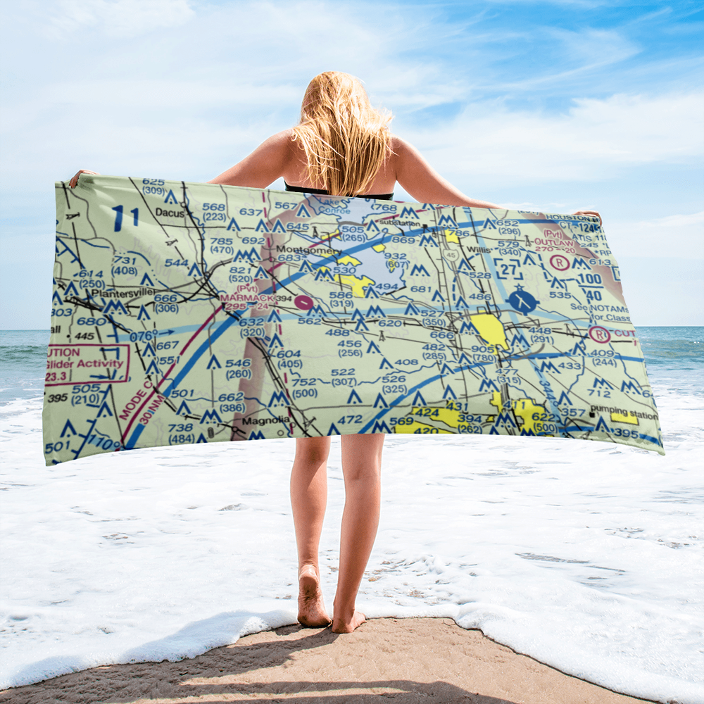 Lake Bonanza Airport (33TA) VFR Sectional Towel 