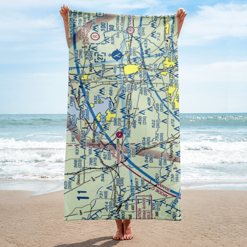 Lake Bonanza Airport (33TA) VFR Sectional Towel 