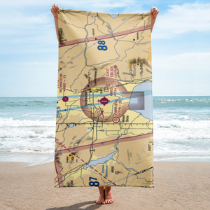 Lake County Airport (LKV) VFR Sectional Towel