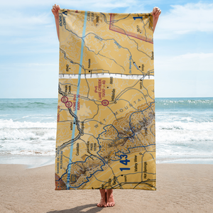 Lake Creek Ranch Airport (92CO) VFR Sectional Towel