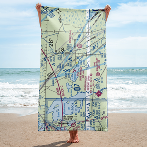 Lake Marian Seaplane Base (80FA) VFR Sectional Towel