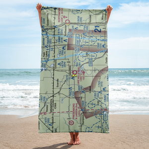 Lake Mills Municipal Airport (0Y6) VFR Sectional Towel