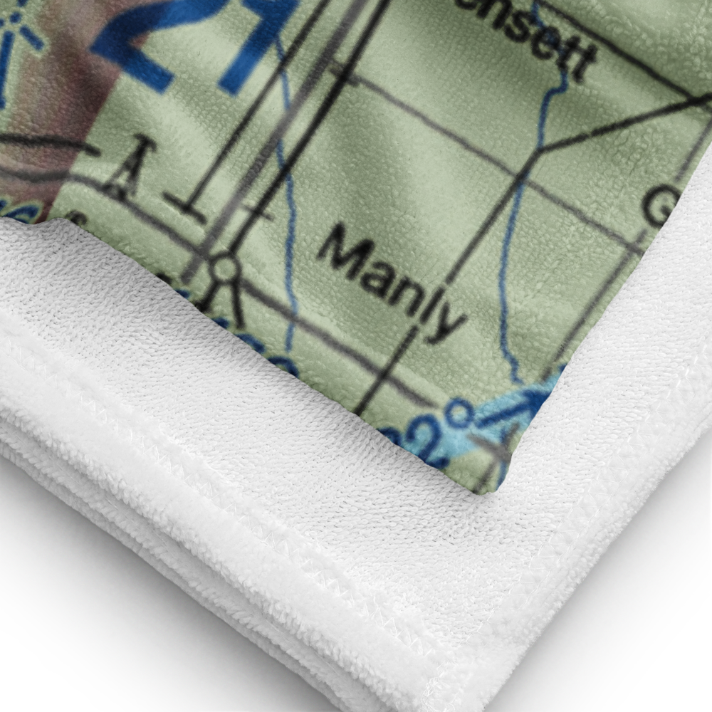 Lake Mills Municipal Airport (0Y6) VFR Sectional Towel 