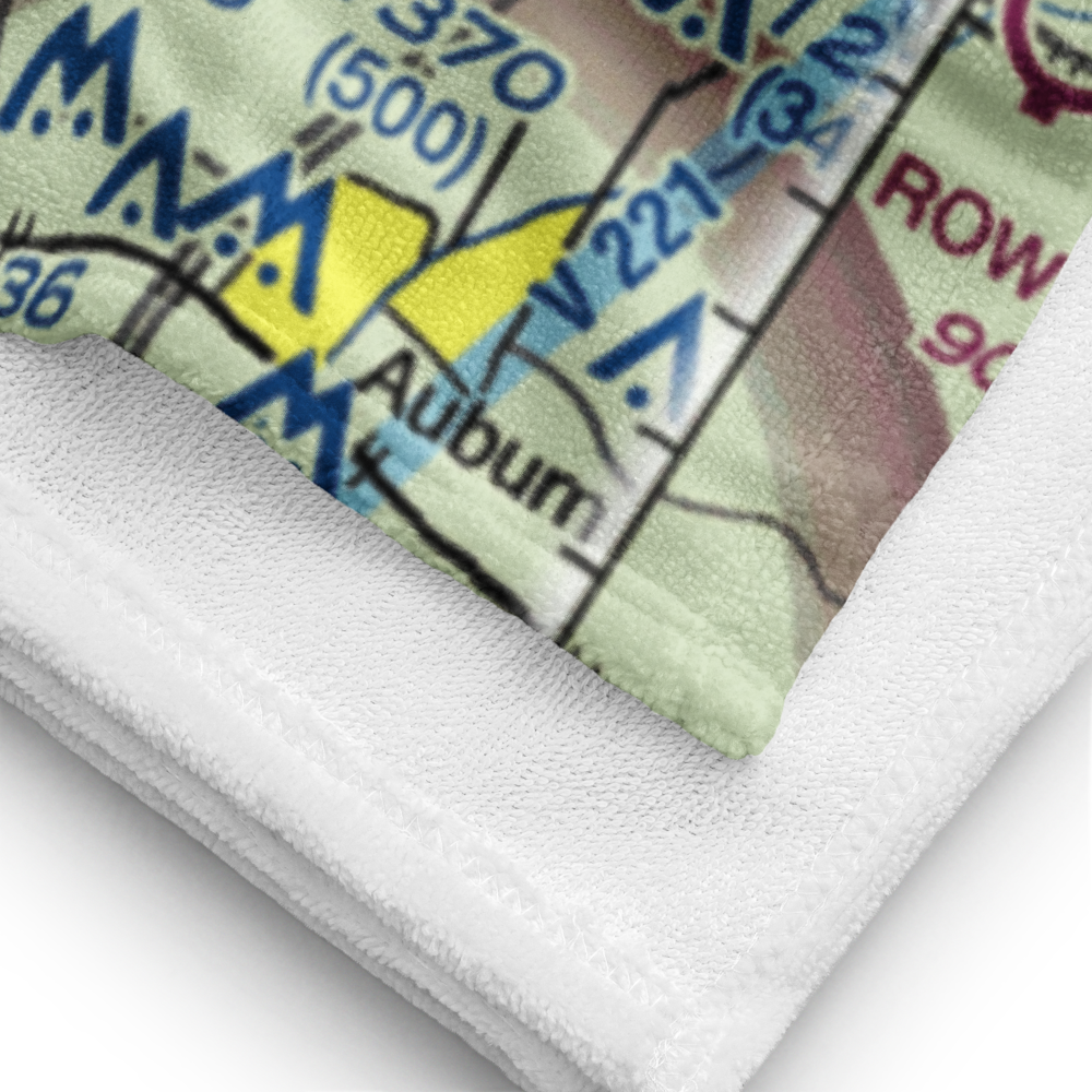 Lake Sylvan Seaplane Base (IN12) VFR Sectional Towel 