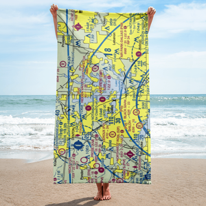 Lakeview Airport (30F) VFR Sectional Towel