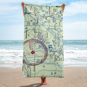 Lakeview Airport (69KY) VFR Sectional Towel