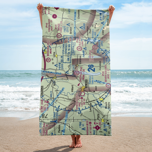 Lakeville Airport (NY15) VFR Sectional Towel