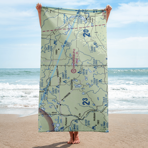 Lakewood Airpark (4WN3) VFR Sectional Towel
