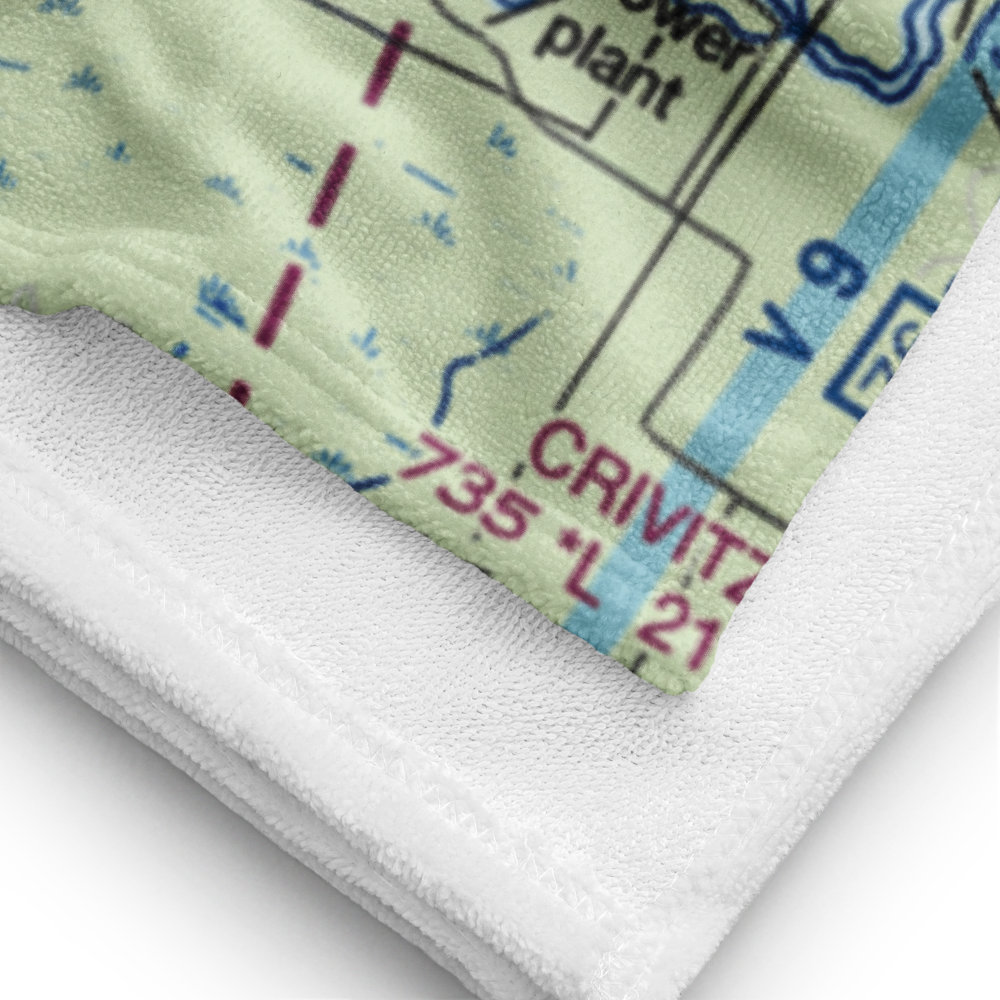 Lakewood Airpark (4WN3) VFR Sectional Towel 