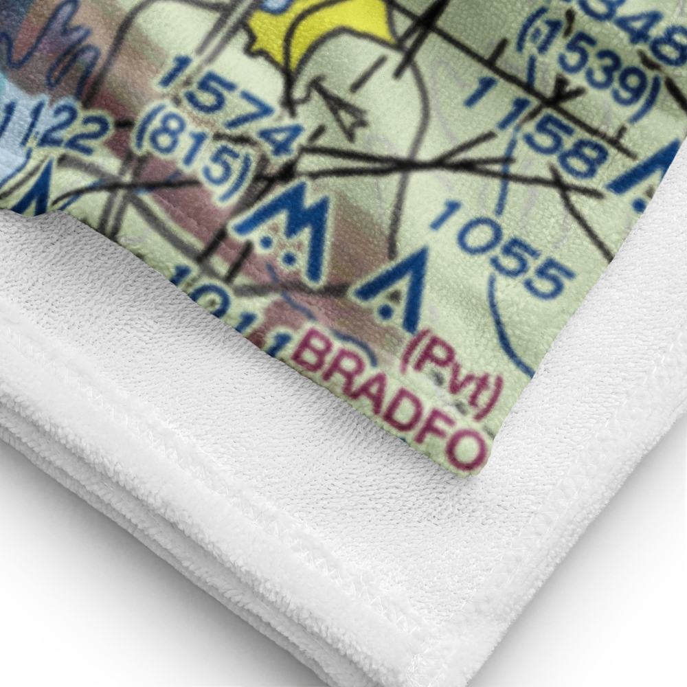 Laneys Airport (N92) VFR Sectional Towel 