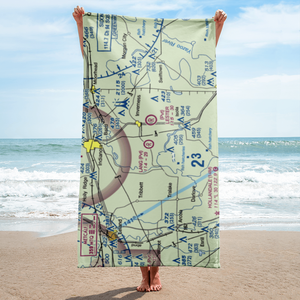 Lang Flying Service Airport (MS77) VFR Sectional Towel