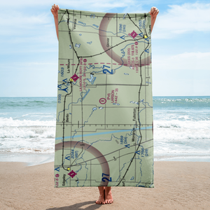 Larson Airport (6ND2) VFR Sectional Towel