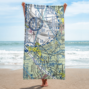 Laura's Landing Airport (22MD) VFR Sectional Towel