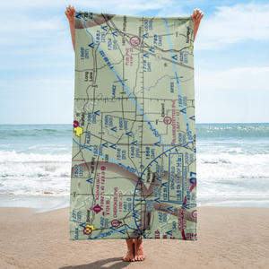 Laurie's Landing Airport (US-0104) VFR Sectional Towel