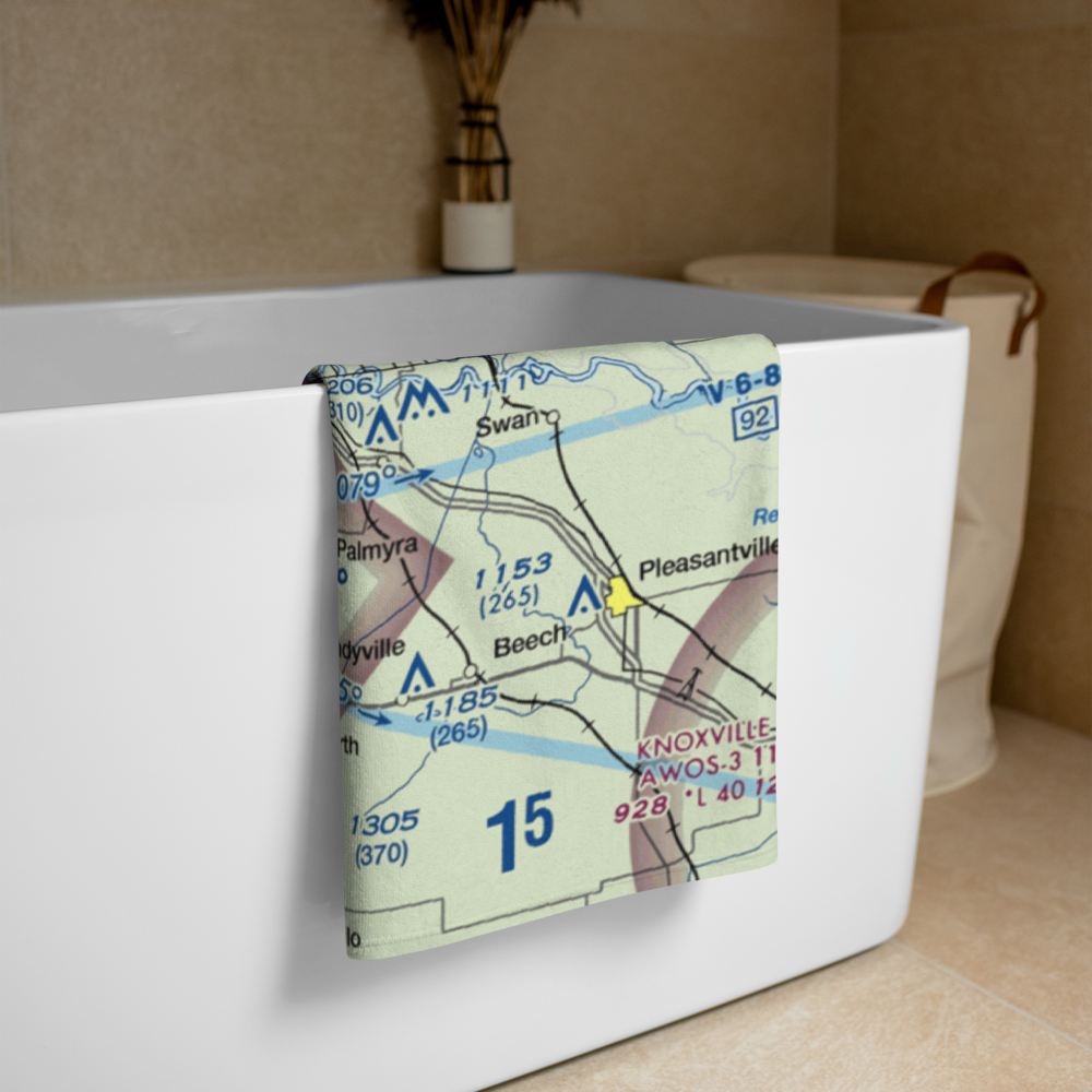 Laverty Field (IA41) VFR Sectional Towel 