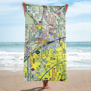 Lavon North Airport (46TS) VFR Sectional Towel