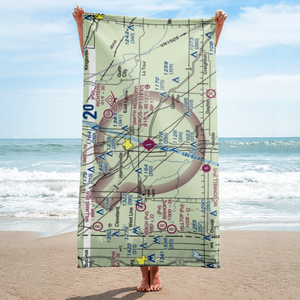 Lawrence Smith Memorial Airport (LRY) VFR Sectional Towel