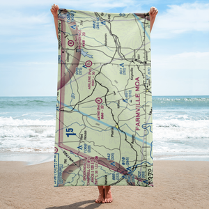 Layne Farm Airstrip (VA28) VFR Sectional Towel