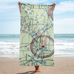 Lazy 8 Flying Ranch Airport (TT20) VFR Sectional Towel