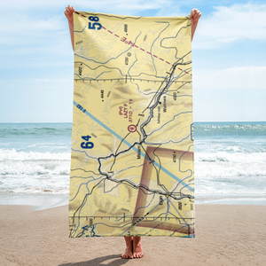 Lazy F Ranch Airport (99OR) VFR Sectional Towel
