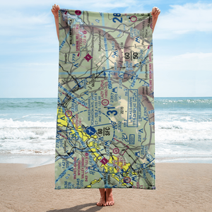 Lazy J. Ranch Airport (PS82) VFR Sectional Towel