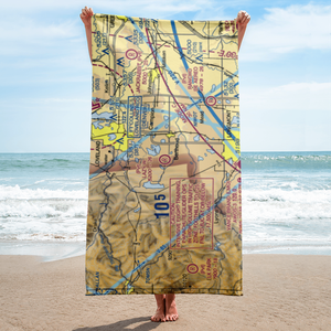 Lazy W Airport (86CO) VFR Sectional Towel