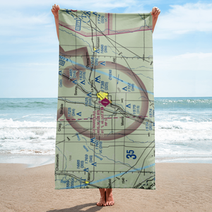 Le Mars Municipal Airport (LRJ) VFR Sectional Towel