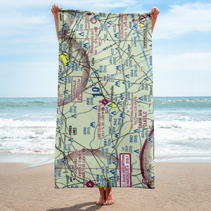 Lee County Butters Field (52J) VFR Sectional Towel