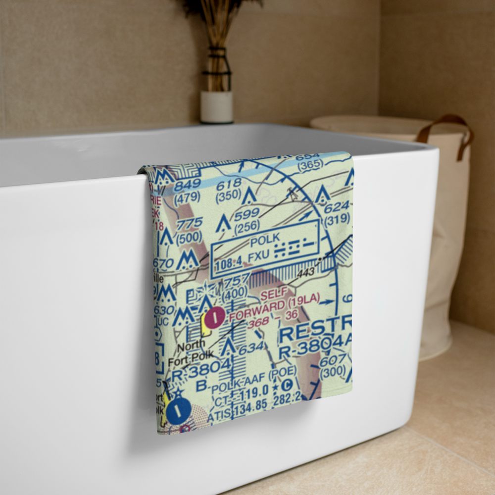 Leesville Airport (L39) VFR Sectional Towel 