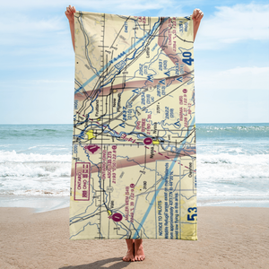 Lemons Field (2ID6) VFR Sectional Towel