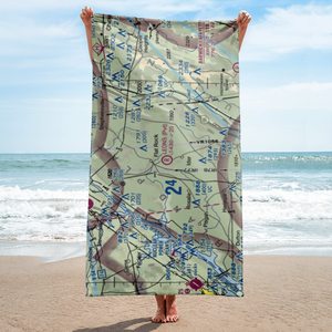 Leon's Landing Airport (4AL7) VFR Sectional Towel