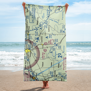 Lester Field (MS21) VFR Sectional Towel