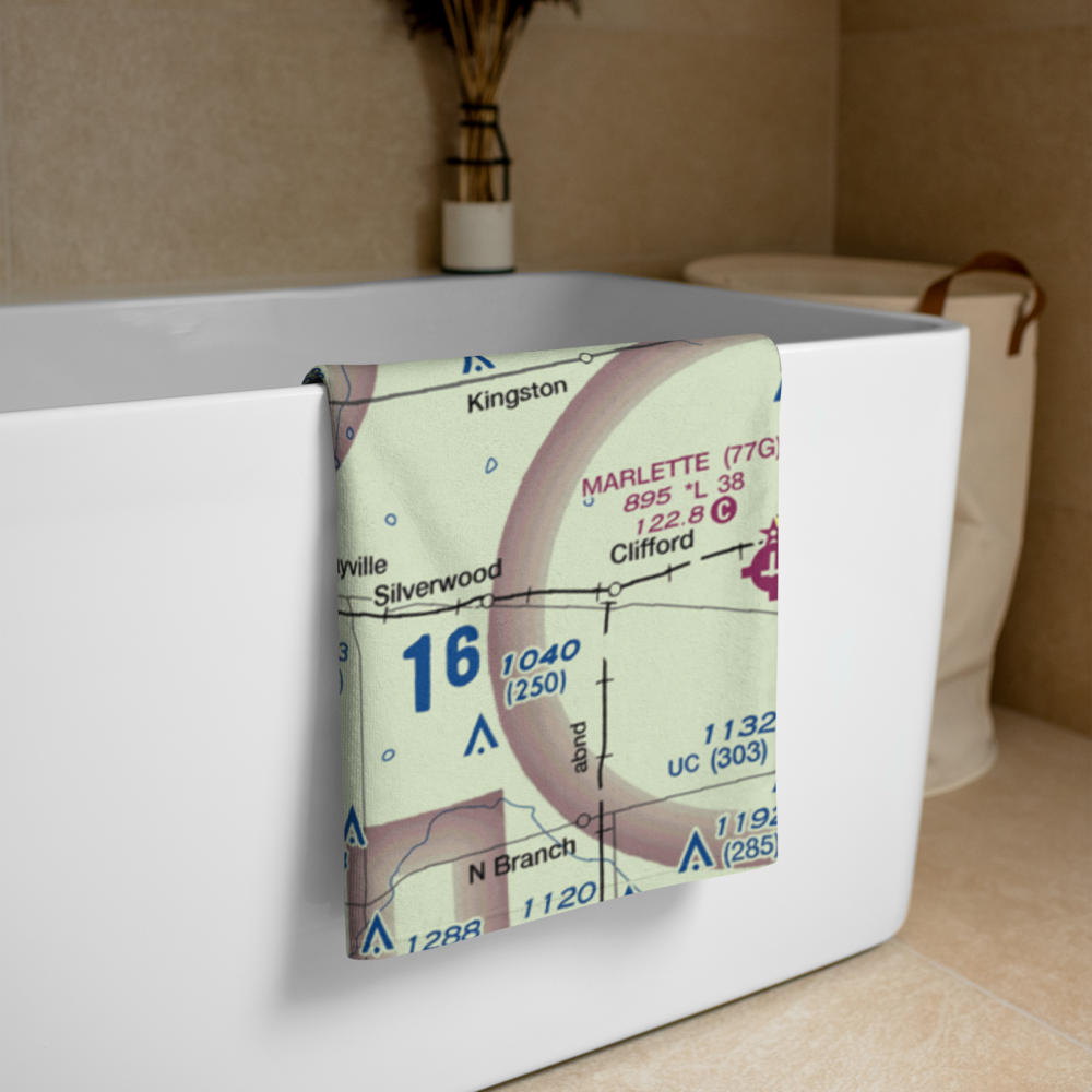 Letts Field (7MI8) VFR Sectional Towel 