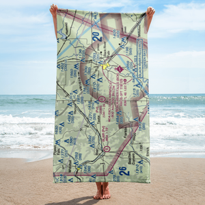 Lewis Airport (7WI4) VFR Sectional Towel
