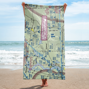 Lewis North Airport (62OK) VFR Sectional Towel