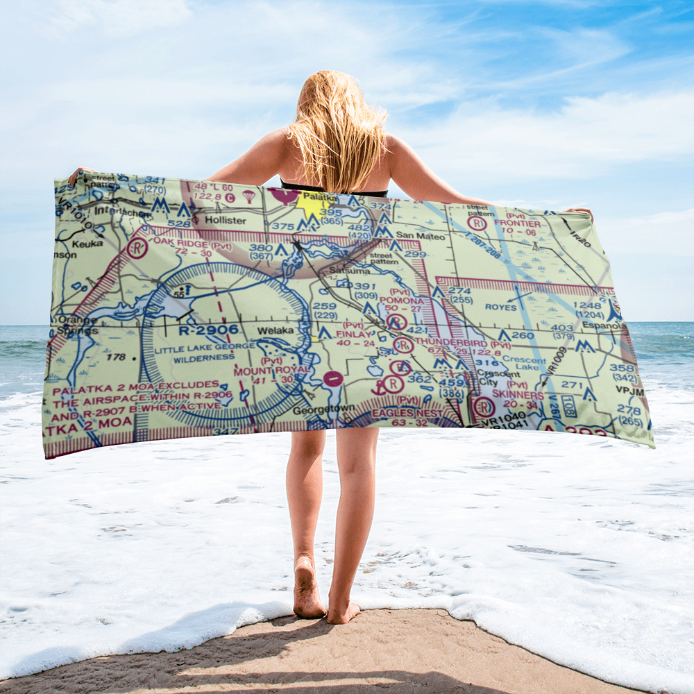 Lib Field (2FD8) VFR Sectional Towel 