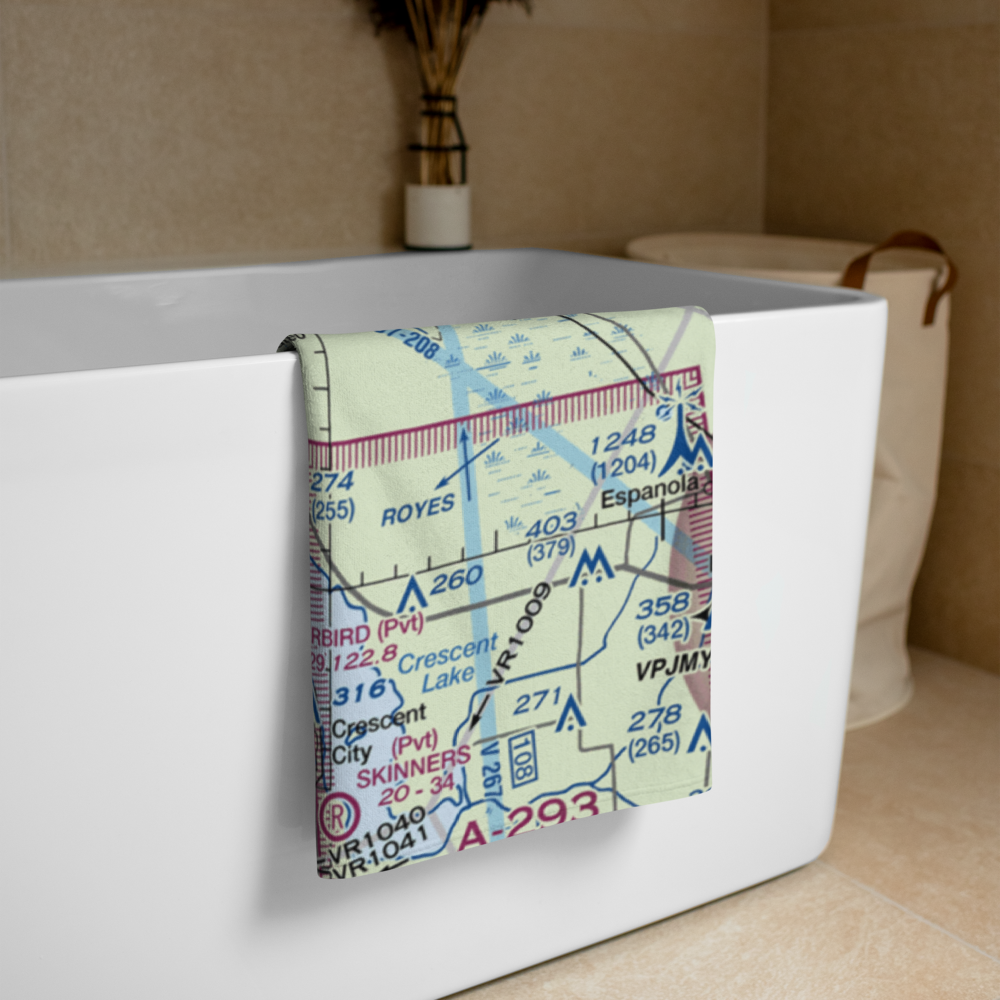 Lib Field (2FD8) VFR Sectional Towel 