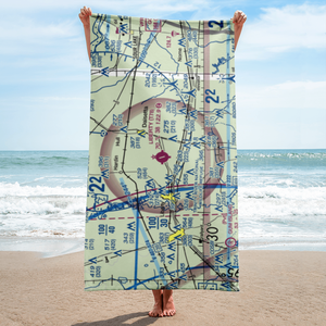 Liberty Municipal Airport (T78) VFR Sectional Towel