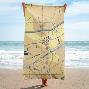 Lida Junction Airport (0L4) VFR Sectional Towel